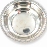 Vintage set of Four Egyptian .900 Silver Ornate Bowls Hallmark 1941 Cairo 364g
