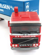 LARGE QUALITY TEKNO HPT THERKELSEN SEMI TRAILER WITH VOLVO TILT CAB.