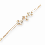 A Finely Made 1.50ct Vs Diamond Set 18ct Rose Gold Bracelet 17cm Long Val $7685