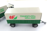 HEAVY SET QUALITY LARGE TEKNO TRANSFLORA HOLLAND SCANIA TRUCK & TRAILER.