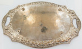 c1920s / 1930s INDO CHINA HALLMARKED REPOUSE’ SILVERPLATE TRAY.