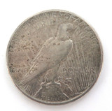 1922 USA PEACE DOLLAR $1 .900 SILVER COIN.
