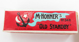 VINTAGE HOHNER “OLD STANDBY” No 34B HARMONICA + BOX + INSTRUCTIONS.