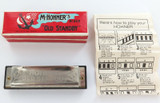 VINTAGE HOHNER “OLD STANDBY” No 34B HARMONICA + BOX + INSTRUCTIONS.
