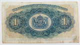 PROFESSIONALLY GRADED VG / RARE 1939 TRINIDAD & TOBAGO 1 DOLLAR $1 9D 82211