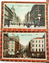 c1908 12 x Postcards Glasgow, Scotland. All The Same Series 2160 & Unused.