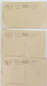 3 x c1915 RPPC REAL PHOTO POSTCARDS KIAMA COASTLINE.