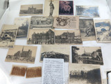 WW1 Rare Grouping. Postcards, Handwritten Details, Served with British & AIF.