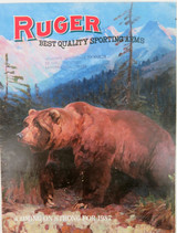 1987 RUGER HANDGUNS 8 PAGE CATALOGUE. VERY NICE CONDITION.
