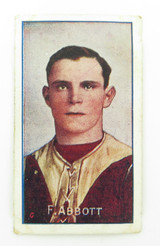 1908 SCARCE SNIDERS & ABRAHAMS VICTORIAN LEAGUE PLAYERS. F ABBOTT FITZROY