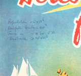 1950s QLD Government Tourist Bureau “Discover Queensland” Large Foldout Brochure