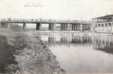 c1910 The Sanjo Bridge, Kyoto Japan Postcard. Unused.