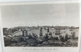 Super Rare 1820 Very Early View of Sydney “View of Sydney, New South Wales”.
