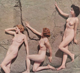 Super Rare Original 1930s John Everard Multi Colour Process Female Nude #19