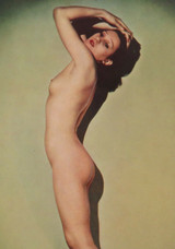 Super Rare Original 1930s John Everard Multi Colour Process Female Nude #16
