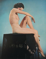 Super Rare Original 1930s John Everard Multi Colour Process Female Nude #13