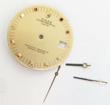 Vintage Rolex Date Champagne Dial & Hands Angle Batons- 15505 -Authentic #289
