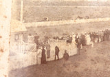 RARE c1880 - 1900 Large Panoramic Photo Eagle Farm Racecourse. Brisbane QTC