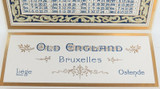 1900 Rare MINT Superb Quality “Old England, Brussels” Souvenir Calendar.
