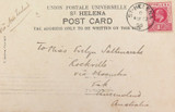 1905 St Helena Island Postcard. Longwood House, Napoleons Residence.