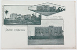 c1905 2 x Souvenir of Khartoum, Sudan Unused Postcards.