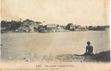 1908 Postcard. BAU, The Native Capital of Fiji.