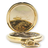 Vintage 1919 Tiffany & Co Hamilton Grade 920 23J Size 12s OF 18ct Pocket Watch