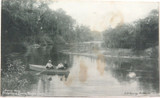c1905 Postcard, The Dam at Audley, National Park, NSW.
