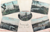 1907 Postcard. Views of Mudgee, NSW