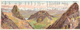 1908 Pilatus Bahn, Switzerland Cog-Wheel Railway Brochure / Timetable.