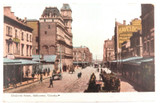 1905 Art Series Colour Postcard. Elizabeth Street, Melbourne, Victoria