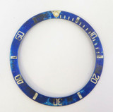 Vintage Rolex Submariner Blue Bezel Insert For 16613 16618 16608 #6