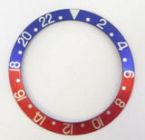 Vintage Rolex GMT 1675 Blue Red Pepsi Bezel Insert #1