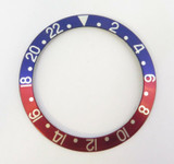 Vintage Rolex GMT 1675 Blue Red Pepsi Bezel Insert #6