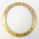 Vintage Rolex GMT Master II 16713 16718 Root Beer Bezel Insert Eye of Tiger #1