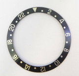 Vintage Genuine Rolex GMT Black Bezel Insert - 16700 #2