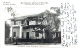 c1905 Presbyterian Church of Australia Postcard. Mission House, Madras, India.