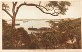 1930 Postcard. View from Taronga Park, Sydney.