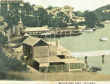 Rare View. c1906 Postcard. Mosmans Bay, Sydney.
