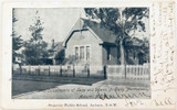 1906 Promo Postcard Lang & Dawes Auctioneers. Superior Public School Auburn NSW