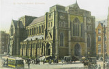 1907 Colour Postcard. St Pauls Cathedral, Melbourne.