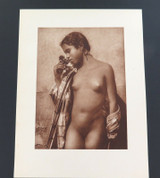 1926 Large Sheet Fed Gravure Print. “Arab Woman” by Lehnert & Landrock