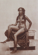 1926 Original Sheet Fed Gravure Print. Tribal Women. “African Woman”