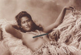 1926 Original Sheet Fed Gravure Print. Tribal Women “Samoan Woman” #2