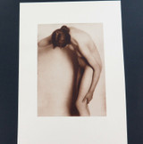 1926 Female Nude Original Sheet Fed Gravure "Woman Lower Saxony” by Elsa Erdmann