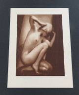 1926 Female Nude Original Sheet Fed Gravure “Hungarian Woman” by Angelo