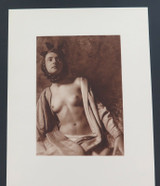 1926 Female Nude Original Sheet Fed Gravure Alemanic Saxon Woman by Frank Eugene