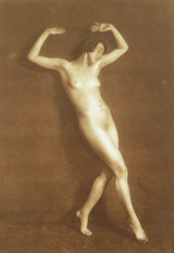 1926 Female Nude Original Sheet Fed Gravure “Rhenish Woman" by Nini & Carry Hess