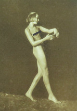 1926 Female Nude Original Sheet Fed Gravure “Hessian Woman” by Nini & Carry Hess