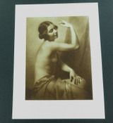 1926 Female Nude Original Sheet Fed Gravure “Hungarian Woman” by Jozsef Pecsi